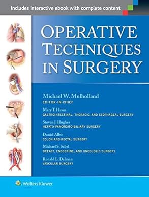 Operative Techniques in Surgery (2 Volume Set) First Edition