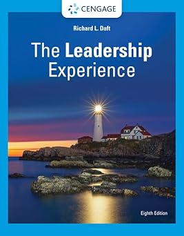 The Leadership Experience 8th Edition