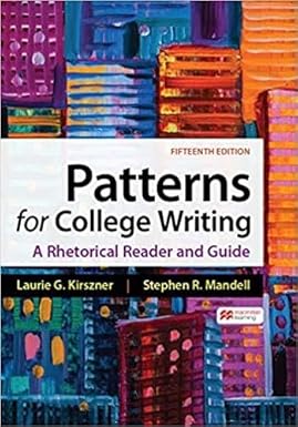 Patterns for College Writing: A Rhetorical Reader and Guide Fifteenth Edition