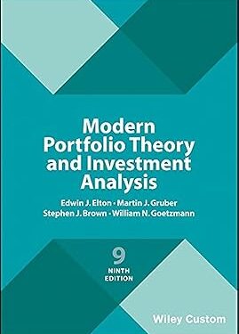 Modern Portfolio Theory and Investment Analysis 9th Edition