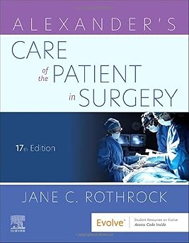 Alexander's Care of the Patient in Surgery 17th Edition
