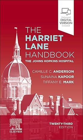 The Harriet Lane Handbook: The Johns Hopkins Hospital 23rd Edition