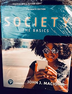 Society The Basics 15th Edition