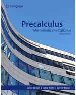 Precalculus: Mathematics for Calculus, 8th Student Edition