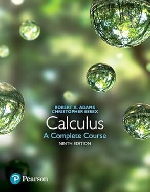 calculus a complete course 9th Edition