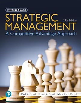 Strategic Management: A Competitive Advantage Approach, Concepts and Cases [RENTAL EDITION] 17th Edition
