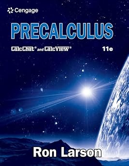 Precalculus 11th Edition