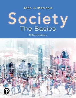 Society The Basics sixteenth edition