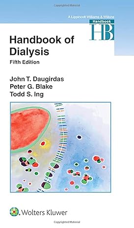 Handbook of Dialysis 5th Edition