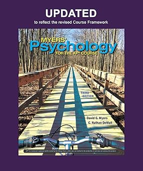 Myers' Psychology for the AP® Course 3rd Edition